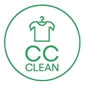 Green outline of a t-shirt on a hanger above the text 